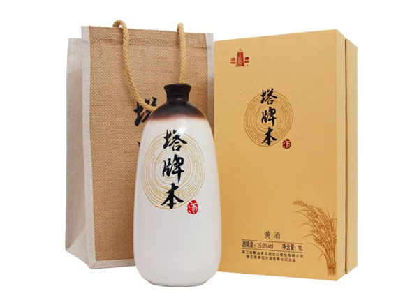 佳木斯塔牌黄酒回收塔牌本酒500ml/1000ml绍兴黄酒花雕酒礼盒